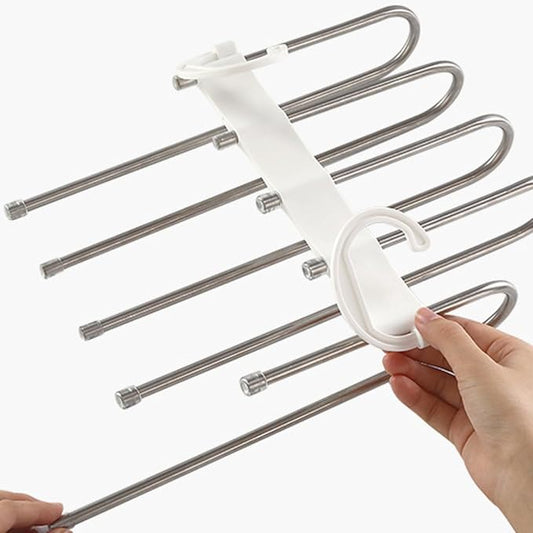 Multi-Purpose Stainless Steel Hangers – Heavy Duty, Anti-Rust Clothes Hanger Set
