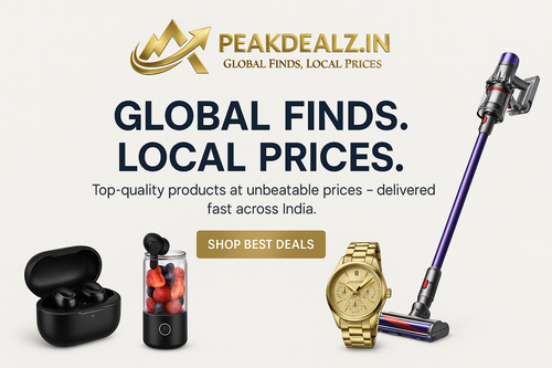 PeakDealz Global Finds Local Prices - Light Banner