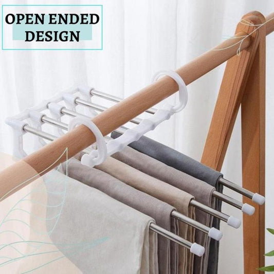 Multi-Purpose Stainless Steel Hangers – Heavy Duty, Anti-Rust Clothes Hanger Set